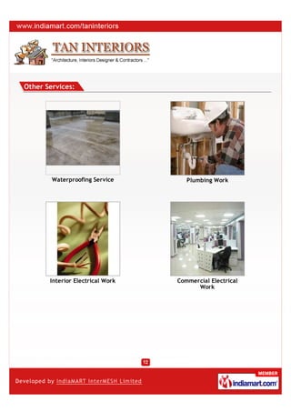 Other Services:




        Waterproofing Service        Plumbing Work




       Interior Electrical Work   Commercial Electrical
                                        Work
 