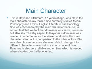 Actress profile | PPTX