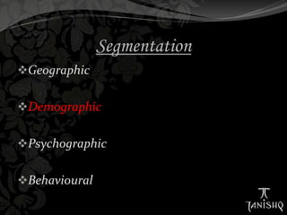 Differentiation, Segmentation, Targeting and Positioning | PPTX