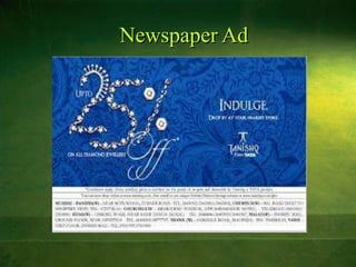 Newspaper Ad
 