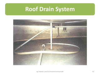 Roof Drain System
eg.linkedin.com/in/moamenmohamedh 42
 