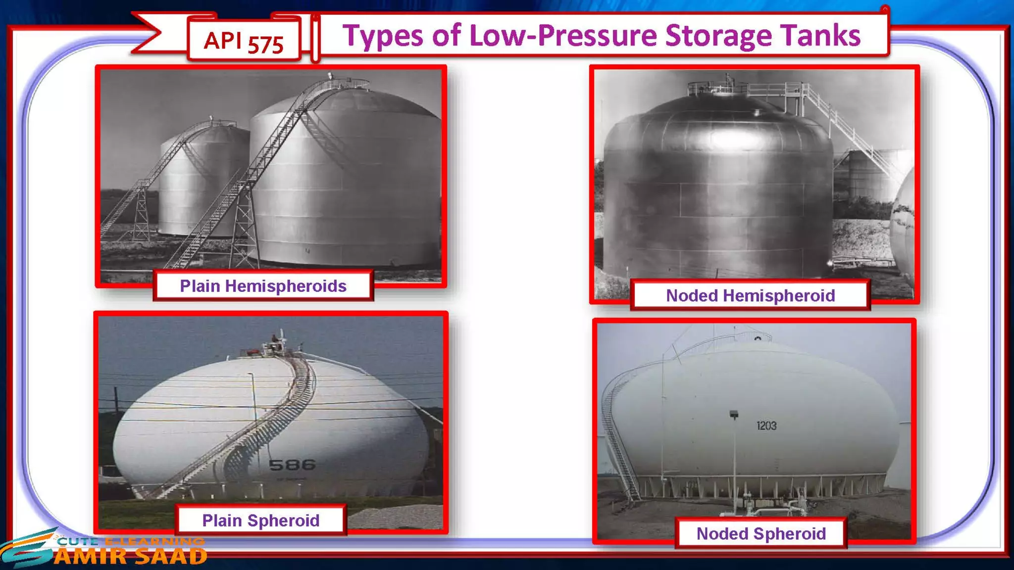 Tank Inspection as per API 653 & API 575- Dr. Samir Saad 