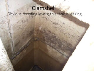 Clamshell
Obvious receding levels; this tank is leaking.
 