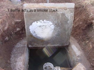 T Baffle acts as a smoke stack.
 