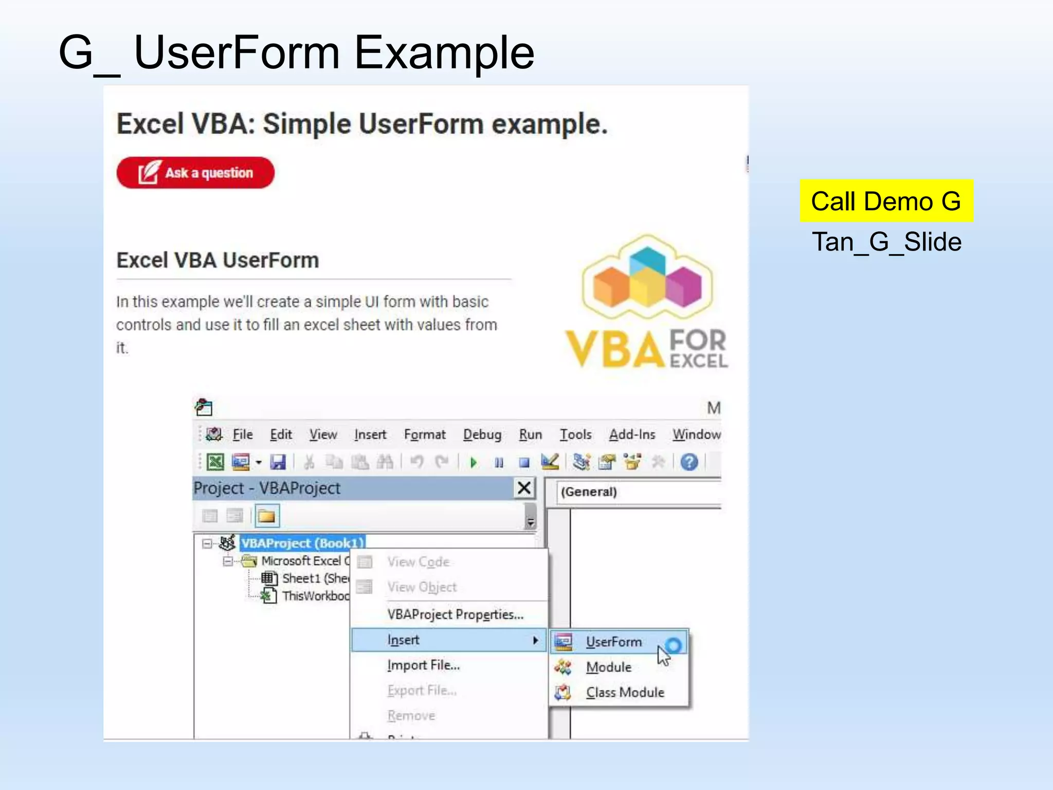 G_ UserForm Example Call Demo G Tan_G_Slide 