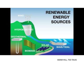 ADAM HILL, TED TALKS
 