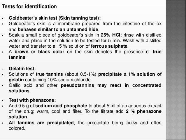 tannins