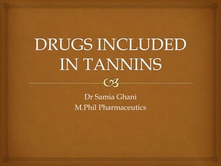 Dr Samia Ghani
M.Phil Pharmaceutics
 