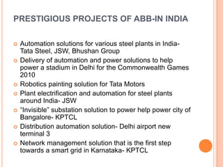 Bangalore, India: Improve reliability in grid serving 53 million people in Karnatakacontd……ChallengeIndia/Bangladesh: Provide a complete automation solution for world’s longest trans national, single-belt conveyor
