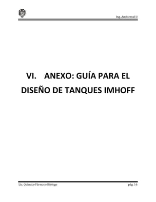 Tanque Imhoff