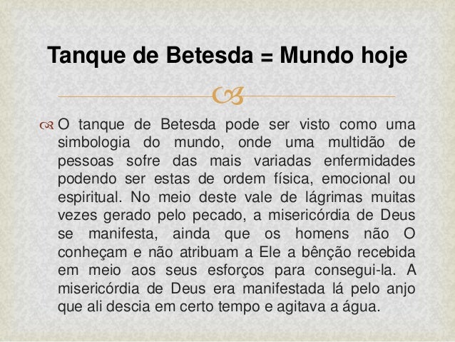 ï‚–
ï‚™ Aquele homem do tanque de Betesda estava focado
no seu problema? NÃ£o, ele estava focado na
multidÃ£o que o cercava e qu...