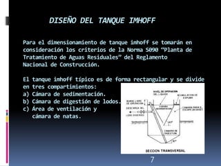 Tanque imhoff | PPTX
