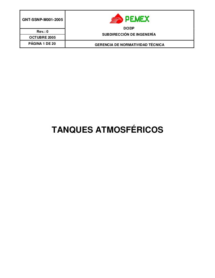 Tanques de almacenamiento de combustible diesel normatividad