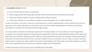 TRANSTORNOS ANSIOSOS E SINTOMAS CLINICOS