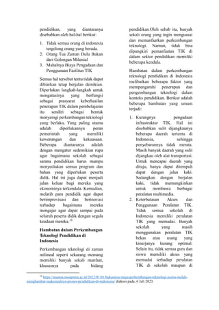 Tekno Desa: Tantangan dan Jurus Cerdas Integrasi Teknologi di Sekolah Desa