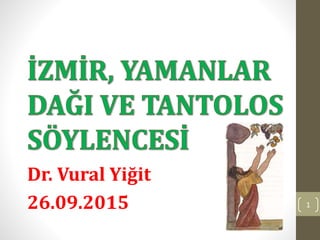 Dr. Vural Yiğit
26.09.2015 1
 