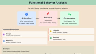 Tangibles Function Aba Example Tantrum Syndrome by jin genetic who live.pptx