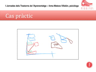Cas	pràctic	
I Jornades dels Trastorns de l’Aprenentatge – Inma Mateos Villalón, psicòloga
 