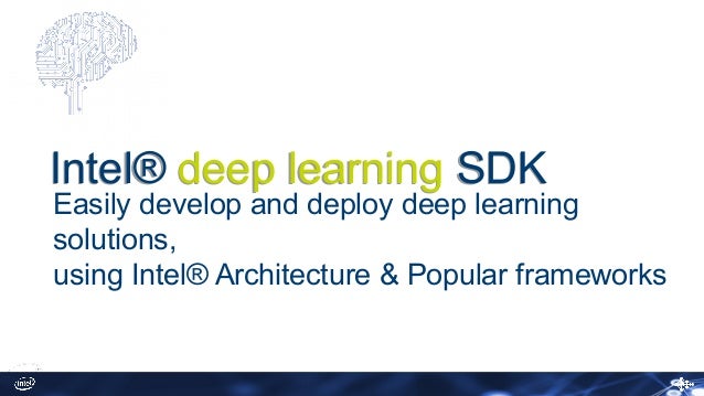 intel deep learning sdk
