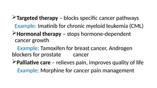 CANCER PRESENTATION AND THEORY AND AWARENESS | PPTX