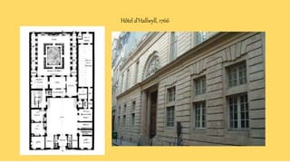 Hôtel d'Hallwyll, 1766
 