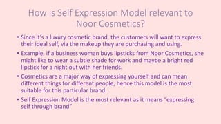 Self Expression Model Brand Personality | PPTX