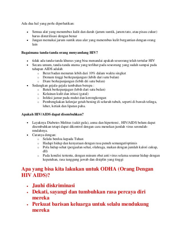 Tanya jawab hiv AKPER PEMKAB MUNA