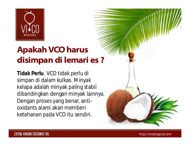 Tanya jawab seputar vco - virgin coconut oil 