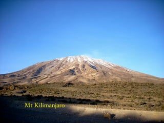 Mt Kilimanjaro
 