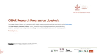 Smallholder dairy development and environmental impacts in Tanzania