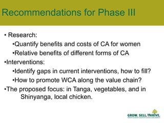 E.g. District Agricultural Sector Investment Project