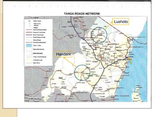 Tanzania dairy value chain development: Pre site selection scoping study
