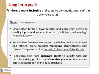 Update on “Maziwa Zaidi”—Tanzania dairy value chain development program 