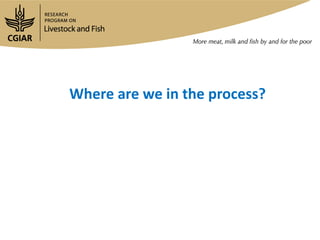 Update on “Maziwa Zaidi”—Tanzania dairy value chain development program 