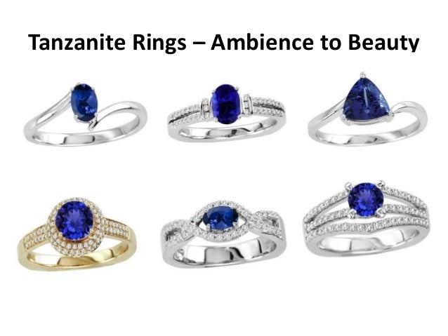 Tanzanite rings – ambience to beauty