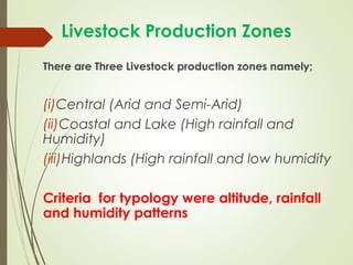 Tanzania Livestock Sector Analysis (LSA): Background presentation