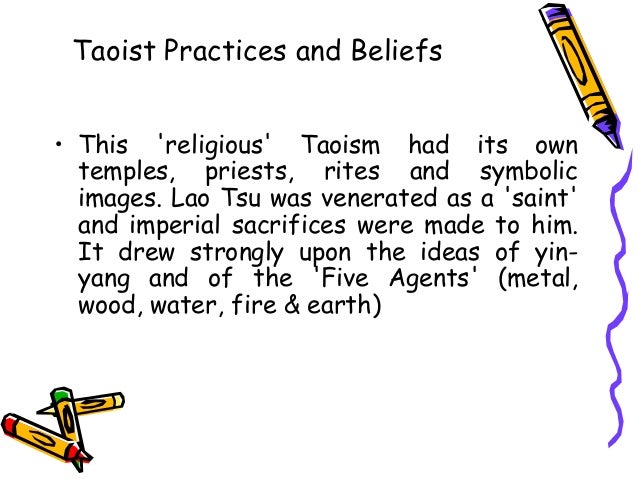 Taoism belifes and values