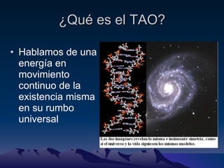 ¿Qué es el TAO? Hablamos de una energía en movimiento continuo de la existencia misma en su rumbo universal 