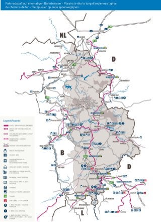 Carte/Kaart/Karte/Map RAVeL 