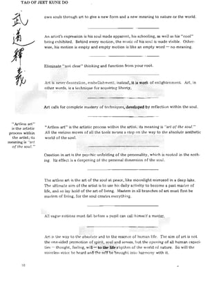 Tao of Jeet Kune Do - Bruce Lee