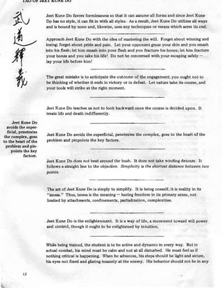 Tao of Jeet Kune Do - Bruce Lee