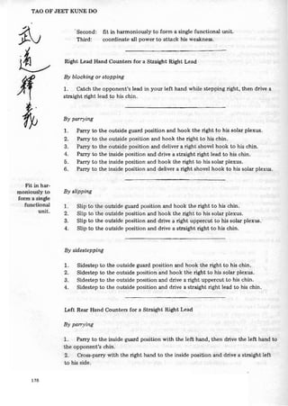 Tao of Jeet Kune Do - Bruce Lee