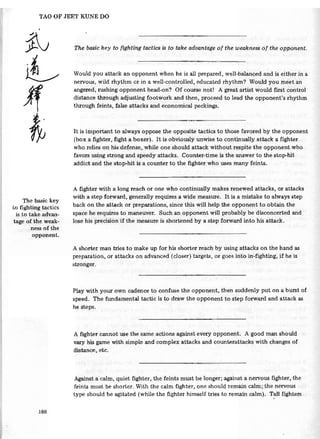 Tao of Jeet Kune Do - Bruce Lee