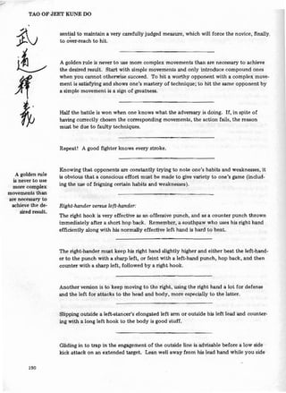 Tao of Jeet Kune Do - Bruce Lee