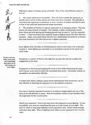 Tao of Jeet Kune Do - Bruce Lee