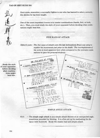 Tao of Jeet Kune Do - Bruce Lee