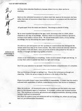 Tao of Jeet Kune Do - Bruce Lee