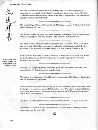 Tao of Jeet Kune Do - Bruce Lee