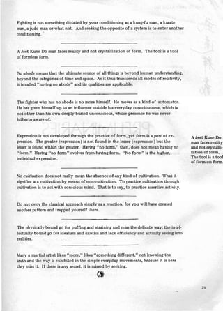 Tao of Jeet Kune Do - Bruce Lee