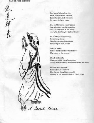 Tao of Jeet Kune Do - Bruce Lee